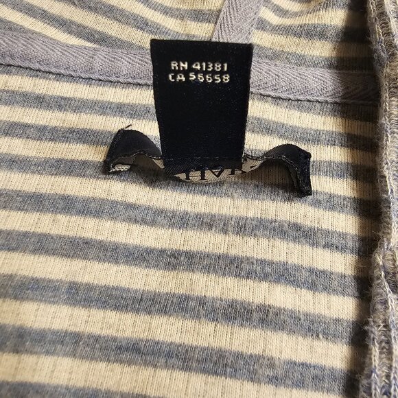 Chaps Womens Thermal Hoodie, 2X, Blue - Picture 10 of 12